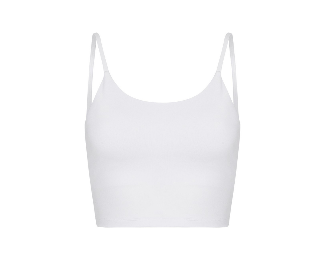 Exercere Tops Neaty Tank Top - White