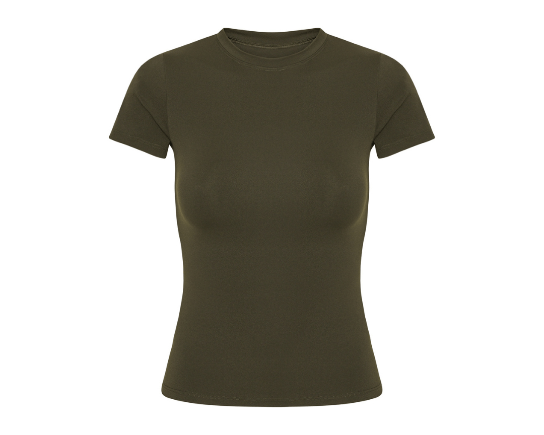 Exercere Tops Neaty Tee - Forrest Green