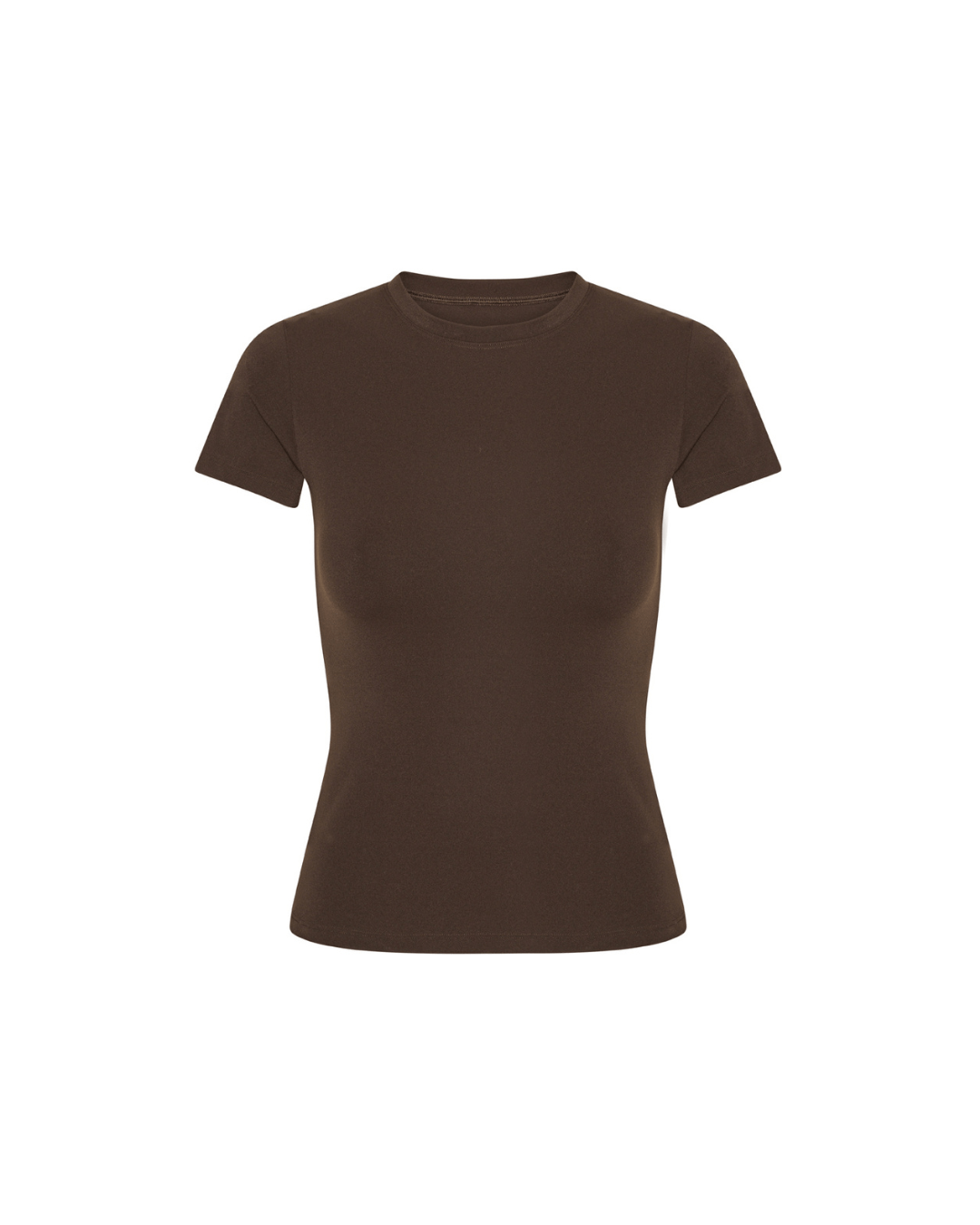Exercere Tops Neaty Tee - Pecan Brown